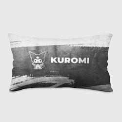 Подушка-антистресс Kuromi - grey gradient по-горизонтали, цвет: 3D-принт