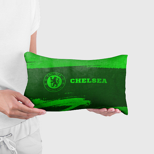 Подушка-антистресс Chelsea - green gradient по-горизонтали / 3D-принт – фото 3
