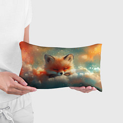 Подушка-антистресс Лисенок спит на облаке, цвет: 3D-принт — фото 2