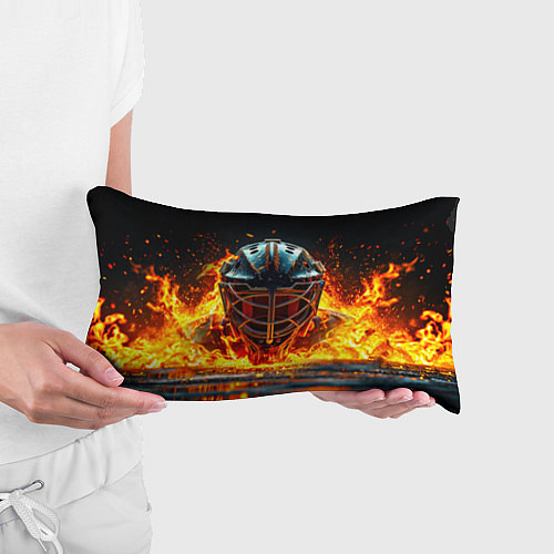 Подушка-антистресс Голкипер в огне / 3D-принт – фото 3