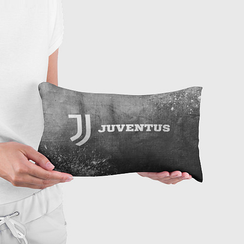Подушка-антистресс Juventus - grey gradient по-горизонтали / 3D-принт – фото 3