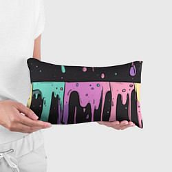 Подушка-антистресс Стекающая краска текстура, цвет: 3D-принт — фото 2