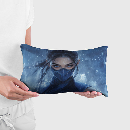 Подушка-антистресс Боец Китана Мортал комбат / 3D-принт – фото 3