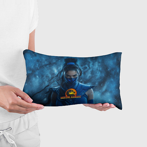 Подушка-антистресс Китана в классическом костюме МК / 3D-принт – фото 3