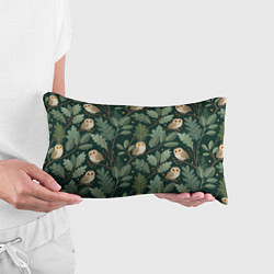 Подушка-антистресс Совы в лесу, цвет: 3D-принт — фото 2