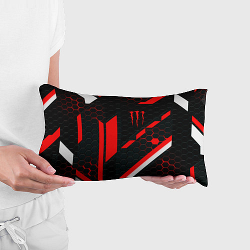Подушка-антистресс Monster energy sport geometry / 3D-принт – фото 3