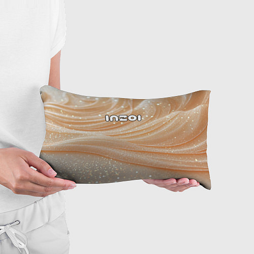 Подушка-антистресс Inzoi лого на блестящем фоне / 3D-принт – фото 3