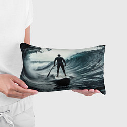 Подушка-антистресс Сапсёрфер в волне, цвет: 3D-принт — фото 2