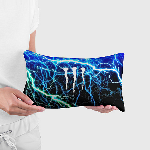 Подушка-антистресс Monster energy electro / 3D-принт – фото 3