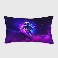 Подушка-антистресс Космонавт в неоновых облаках, цвет: 3D-принт