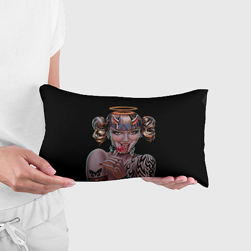 Подушка-антистресс Crazy town - butterfly / 3D-принт – фото 3