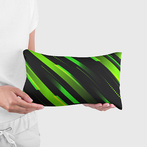 Подушка-антистресс Color black green / 3D-принт – фото 3