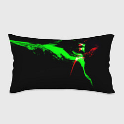 Подушка-антистресс Color black green red, цвет: 3D-принт