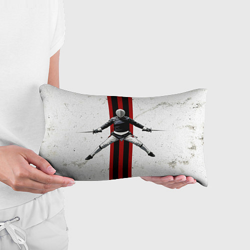 Подушка-антистресс Фехтовальщик с двумя саблями / 3D-принт – фото 3