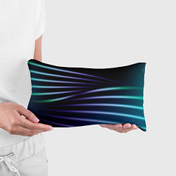 Подушка-антистресс Color black blue, цвет: 3D-принт — фото 2