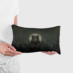 Подушка-антистресс Мишка в хоккейной маске, цвет: 3D-принт — фото 2