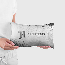 Подушка-антистресс Architects - white gradient по-горизонтали, цвет: 3D-принт — фото 2