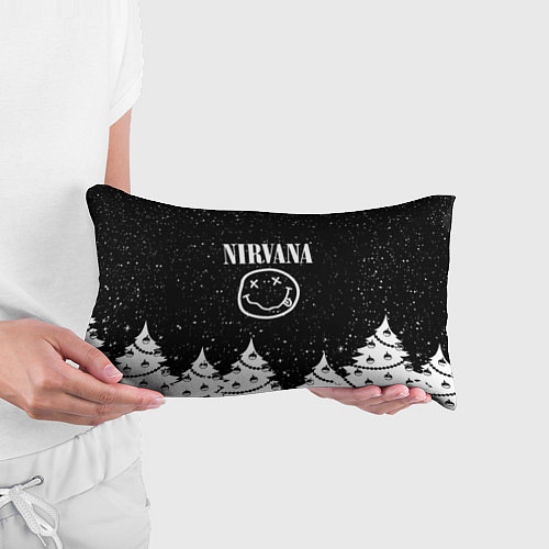 Подушка-антистресс Nirvana new year rock / 3D-принт – фото 3