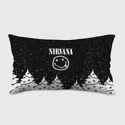 Подушка-антистресс Nirvana new year rock, цвет: 3D-принт