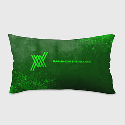 Подушка-антистресс Darling in the FranXX - green gradient по-горизонт, цвет: 3D-принт