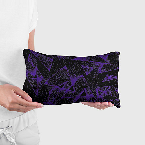 Подушка-антистресс The triangle is purple / 3D-принт – фото 3