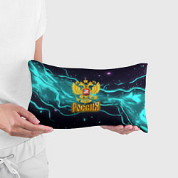 Подушка-антистресс Россия - березовая абстракция, цвет: 3D-принт — фото 2