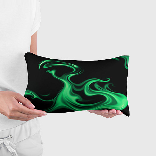 Подушка-антистресс Color green smoke / 3D-принт – фото 3