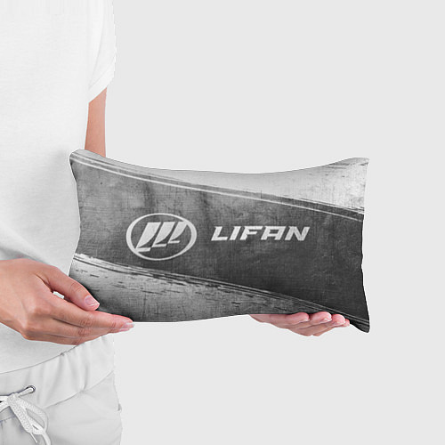 Подушка-антистресс Lifan - grey gradient по-горизонтали / 3D-принт – фото 3