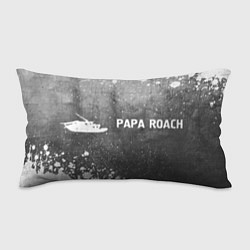 Подушка-антистресс Papa Roach - grey gradient по-горизонтали, цвет: 3D-принт