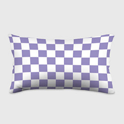 Подушка-антистресс Квадраты фиолетовые, цвет: 3D-принт