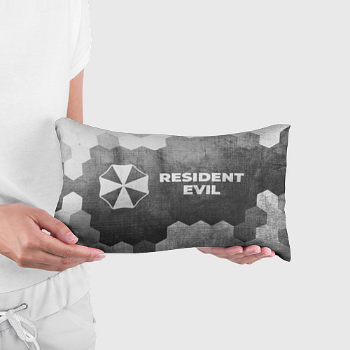 Подушка-антистресс Resident Evil - grey gradient по-горизонтали / 3D-принт – фото 3