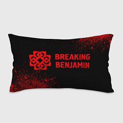 Подушка-антистресс Breaking Benjamin - red gradient по-горизонтали, цвет: 3D-принт