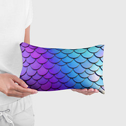Подушка-антистресс Градиент на чешуе, цвет: 3D-принт — фото 2