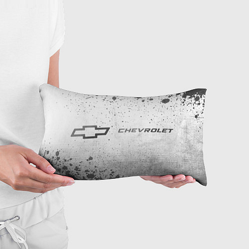 Подушка-антистресс Chevrolet - white gradient по-горизонтали / 3D-принт – фото 3