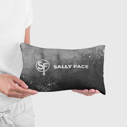 Подушка-антистресс Sally Face - grey gradient по-горизонтали / 3D-принт – фото 3