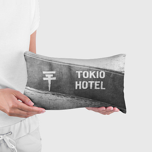 Подушка-антистресс Tokio Hotel - grey gradient по-горизонтали / 3D-принт – фото 3