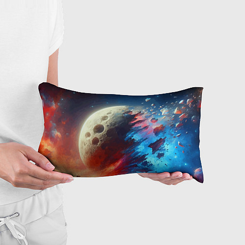 Подушка-антистресс Разрыв космического тела - нейроарт / 3D-принт – фото 3