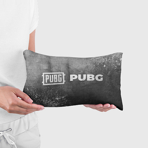 Подушка-антистресс PUBG - grey gradient по-горизонтали / 3D-принт – фото 3