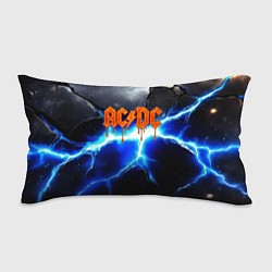 Подушка-антистресс ACDC логотип из лавы на молнии, цвет: 3D-принт