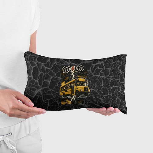 Подушка-антистресс ACDC автобус группы / 3D-принт – фото 3