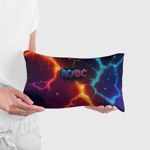 Подушка-антистресс ACDC логотип в градиенте / 3D-принт – фото 3