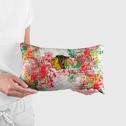 Подушка-антистресс Chicago Blackhawks NHL white, цвет: 3D-принт — фото 2