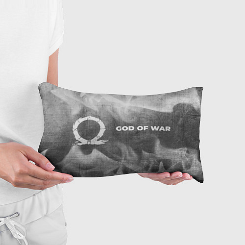 Подушка-антистресс God of War - grey gradient по-горизонтали / 3D-принт – фото 3