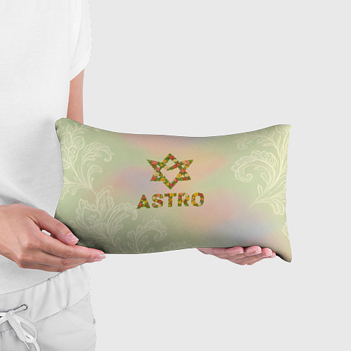 Подушка-антистресс Логотип Astro цветочный / 3D-принт – фото 3