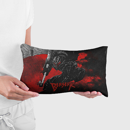 Подушка-антистресс Берсерк черный рыцарь / 3D-принт – фото 3