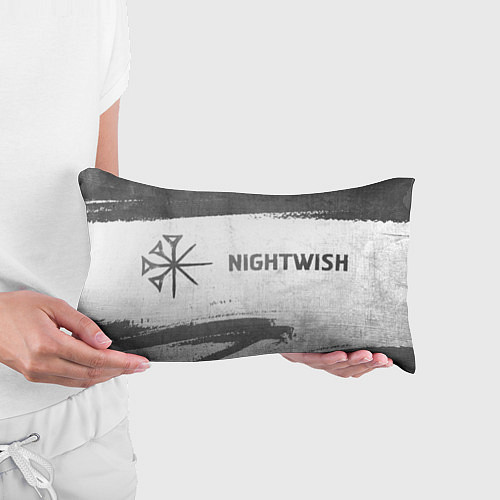 Подушка-антистресс Nightwish - white gradient по-горизонтали / 3D-принт – фото 3