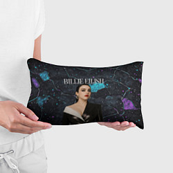 Подушка-антистресс Билли Айлиш в деловом костюме, цвет: 3D-принт — фото 2