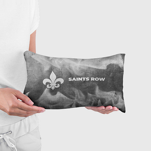 Подушка-антистресс Saints Row - grey gradient по-горизонтали / 3D-принт – фото 3