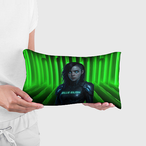 Подушка-антистресс Билли Айлиш космический костюм / 3D-принт – фото 3