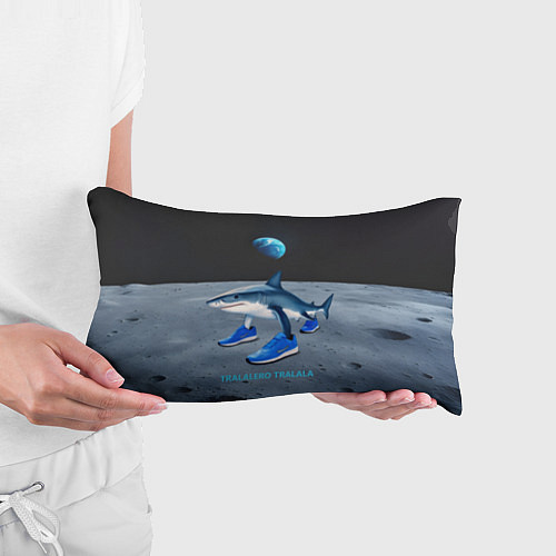 Подушка-антистресс Акула мем, тралалеро тралала / 3D-принт – фото 3